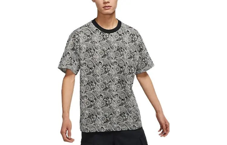 Nike Drop Shoulder Sleeve T-Shirt Men's Sail White