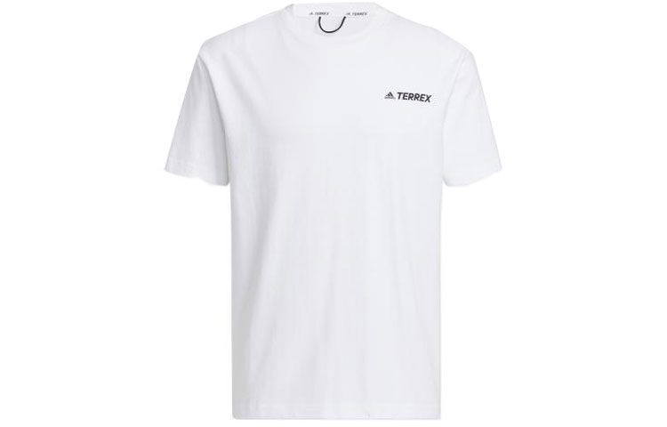Adidas, travel sports white short sleeve T-shirt, with your logo imprint, for beloved
