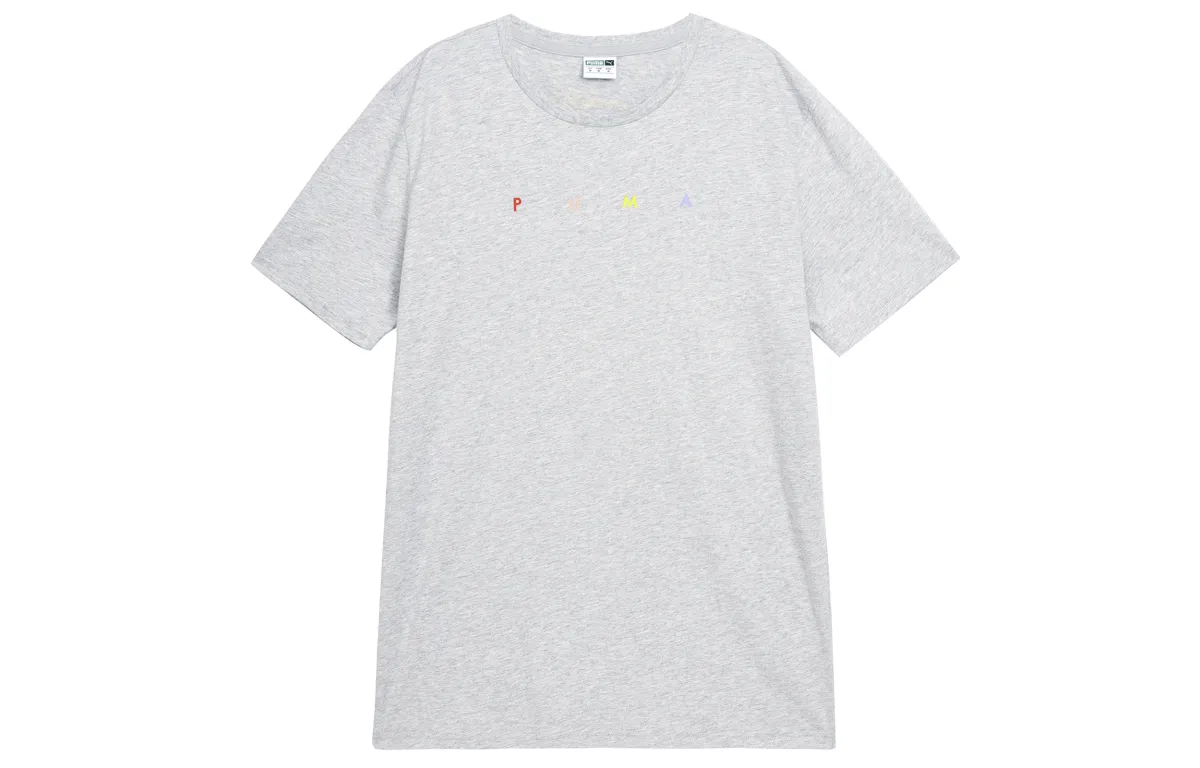 PUMA T-Shirts Unisex Crew Neck Moderate Straight Fit