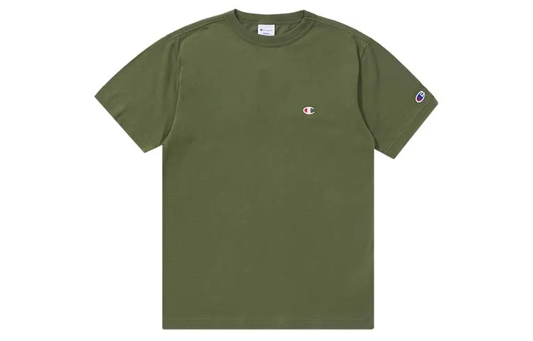 Champion T Shirt Japan Version Unisex Dark Green
