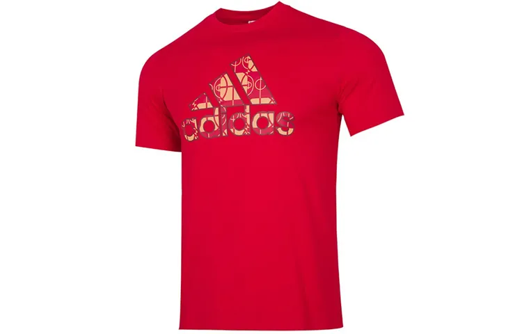 Adidas T Shirt Men's Light Scarlet