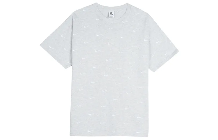 Nike T-Shirts Men's Crew Neck Moderate Straight Fit