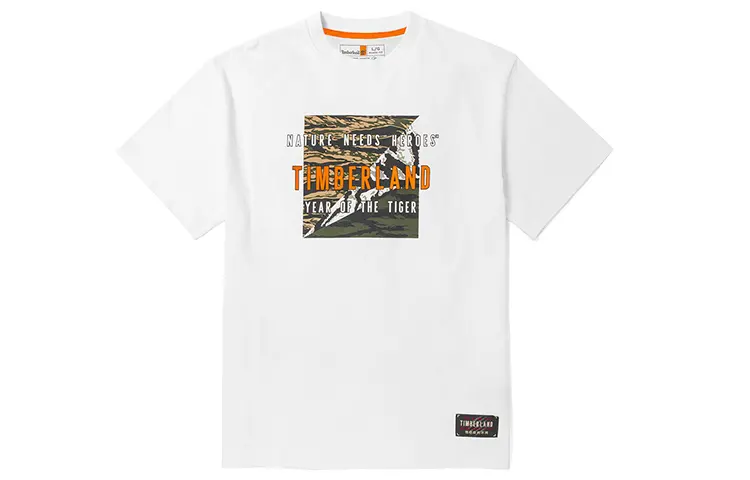 Timberland Set-in Sleeve T-Shirt Men's White
