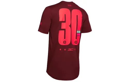 Under Armour T Shirt Men's Burgundy