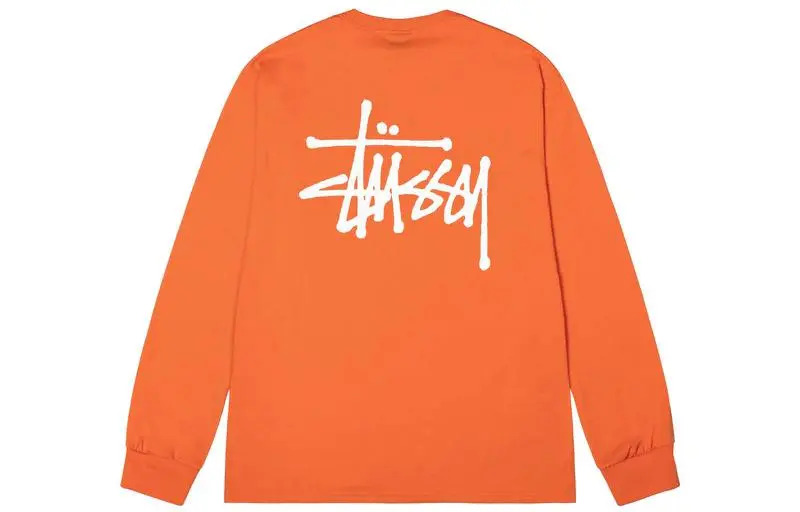 Stussy Basic Pigment Dyed Long Sleeve Tee