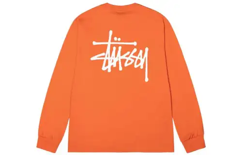 Stussy Basic Pigment Dyed Long Sleeve Tee