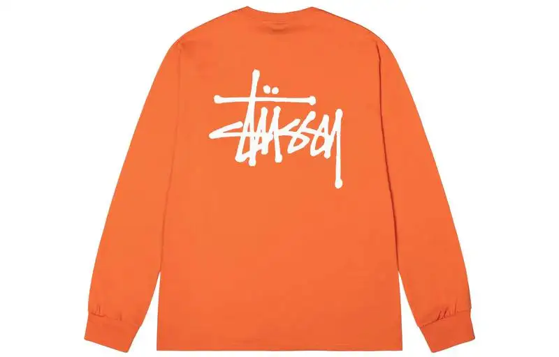 Stussy Basic Pigment Dyed Long Sleeve Tee