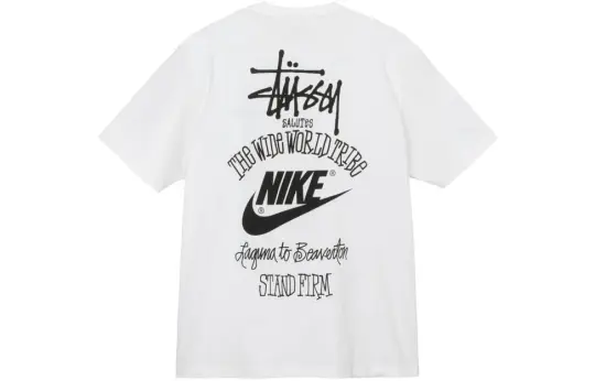 Nike X Stussy The Wide World Tribe T Shirt Asia Sizing