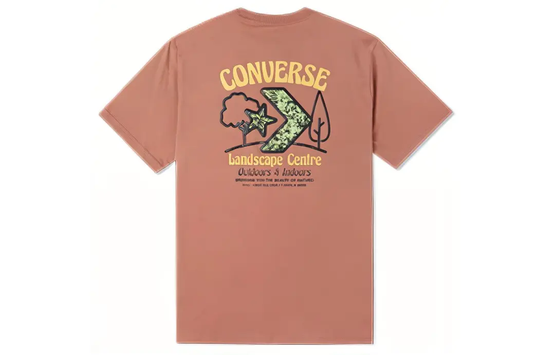 Converse T Shirt Men's Cameo Brown