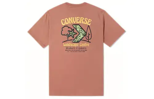 Converse T Shirt Men's Cameo Brown