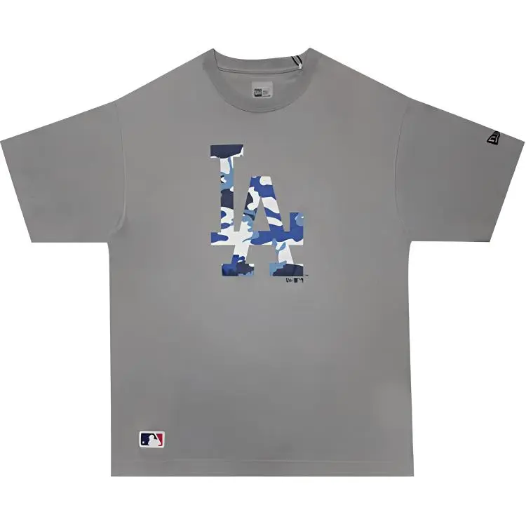 New Era SS22 T Shirt Unisex Gray