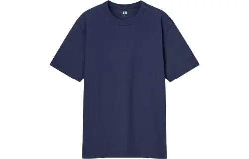 UNIQLO T Shirt Unisex Navy Blue