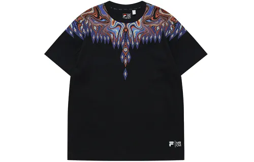 FILA FUSION x Marcelo Burlon SS22 T Shirt Unisex Pitch Black