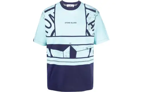 STONE ISLAND T Shirt Men's Blue