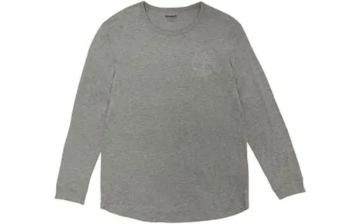 Timberland T Shirts Unisex Gray Crew Neck Thin