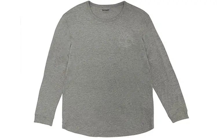 Timberland T Shirts Unisex Gray Crew Neck Thin