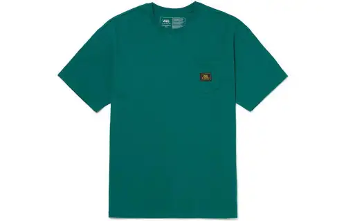 Vans T Shirts Men's Evergreen Crew Neck Moderate Straight Fit