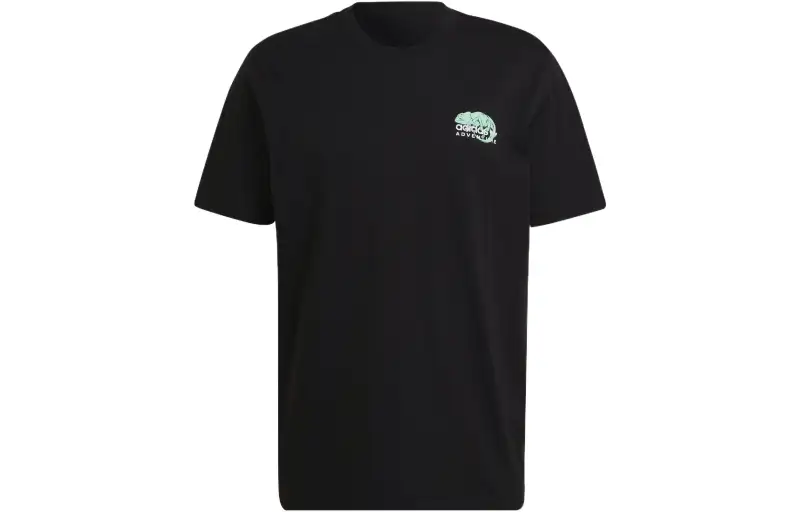 Adidas Originals Pckalot T Shirts Men's Black Crew Neck Moderate Straight Fit