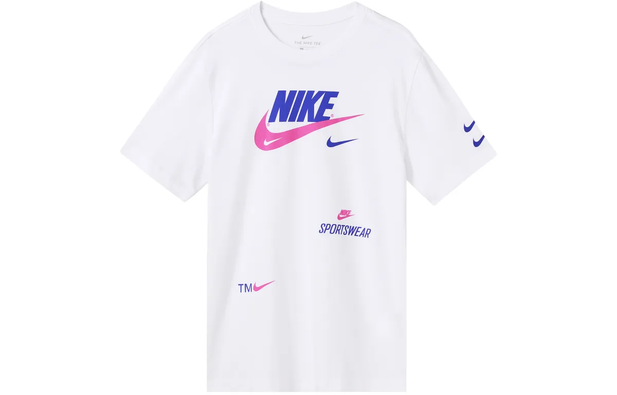 Nike T-Shirts Men's Crew Neck Moderate Straight Fit