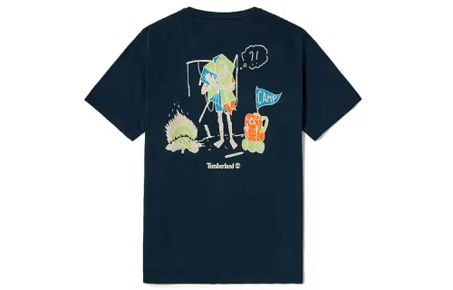 Timberland T Shirt Men's Dark Sapphire