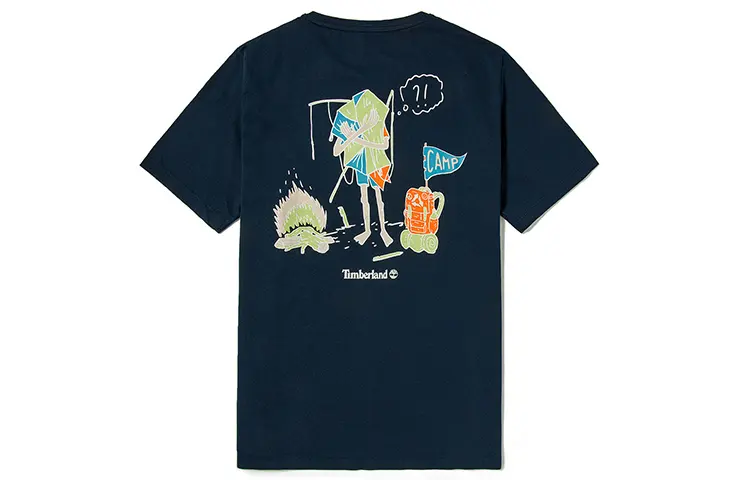 Timberland T Shirt Men's Dark Sapphire