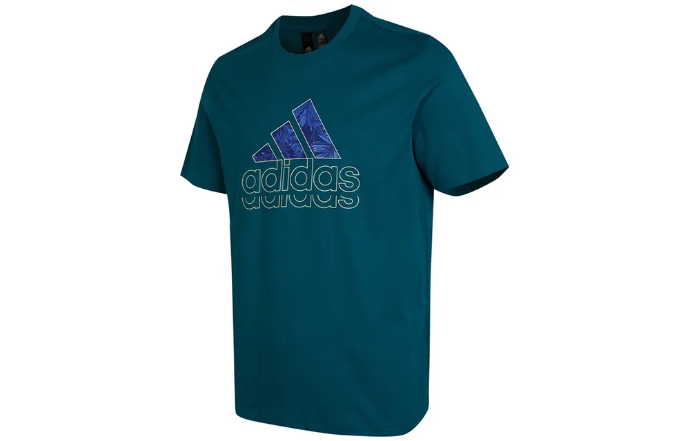 Adidas SS22 T Shirt Men's Peacock Green