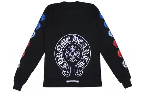 Chrome Hearts Multi Color Horse Shoe L/S T shirt