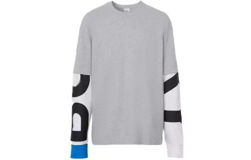 Burberry T Shirt Men's Light Heather Gray