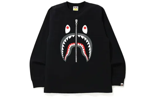 Bape Shark Metal Zip Crewneck