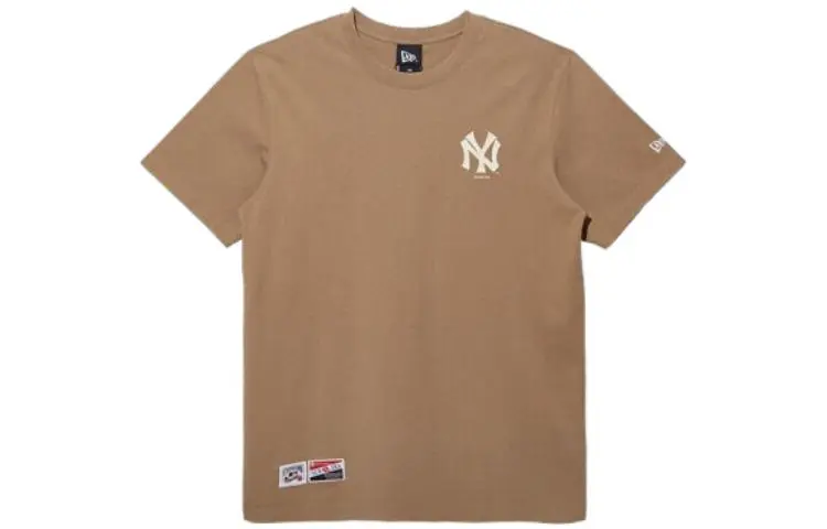 New Era FW22 T Shirt Unisex Brown