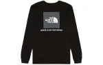 THE NORTH FACE T Shirts Men's Black Crew Neck Moderate Straight Fit