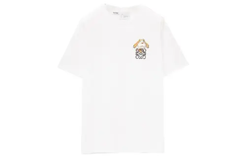 LOEWE x HAERDEYIDONGCHENGBAO LOEWE X Howl's Moving Castle SS23 T Shirt Unisex White