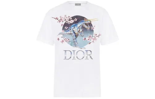 DIOR Quarterly New Products T Shirt Men's White