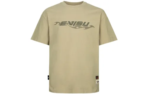 EVISU T Shirts Men's Pepper Crew Neck Moderate Straight Fit