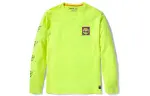 Timberland T Shirts Men's Bright Yellow Crew Neck Moderate Straight Fit