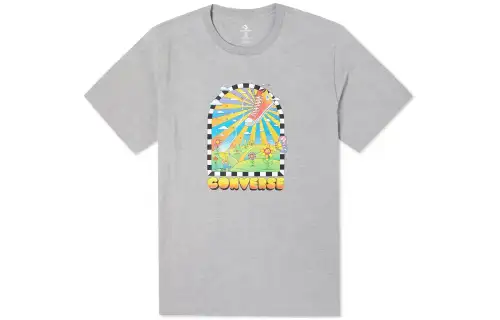 Converse New Heights T Shirt Unisex Gray