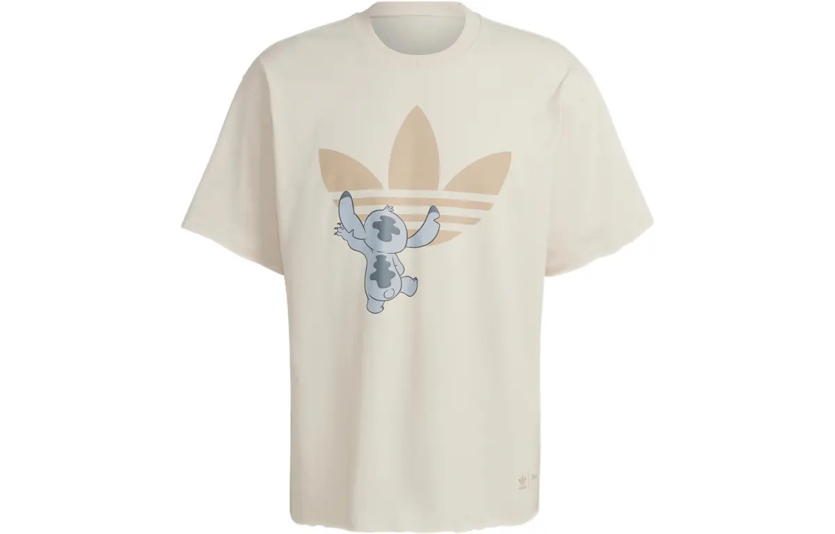 Adidas Originals T Shirt Unisex Gray White