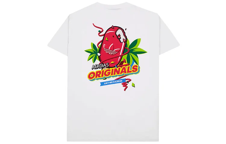 Adidas Originals Set in Sleeve T Shirt Men's White