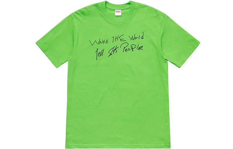 Supreme Buju Banton Wake The World Tee