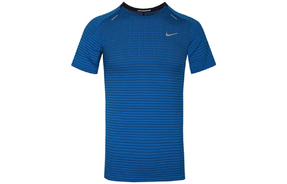 Nike Set-in Sleeve T-Shirt Men's Blue