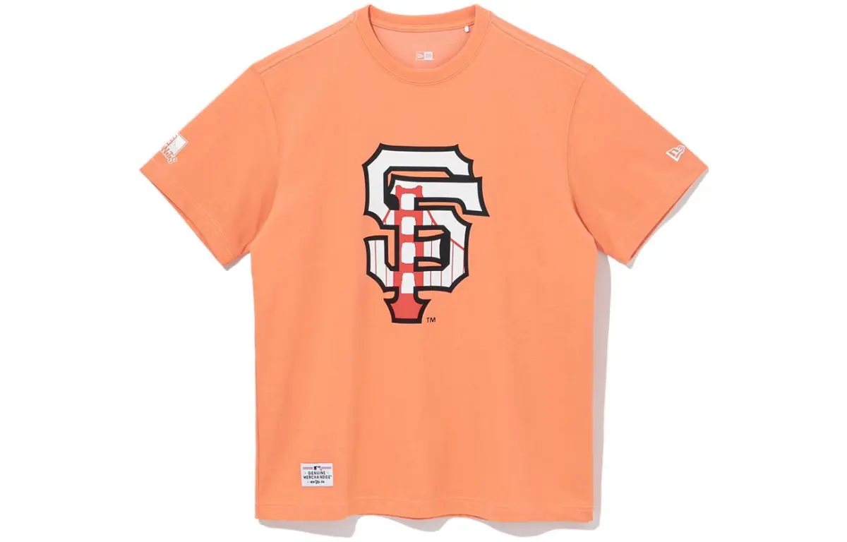New Era SS22 T Shirt Men's Orange