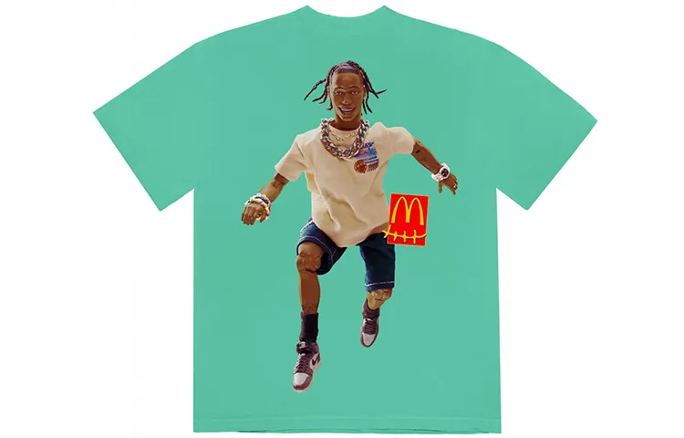 Travis Scott X McDonald's Action Figure Series Iv T Shirt