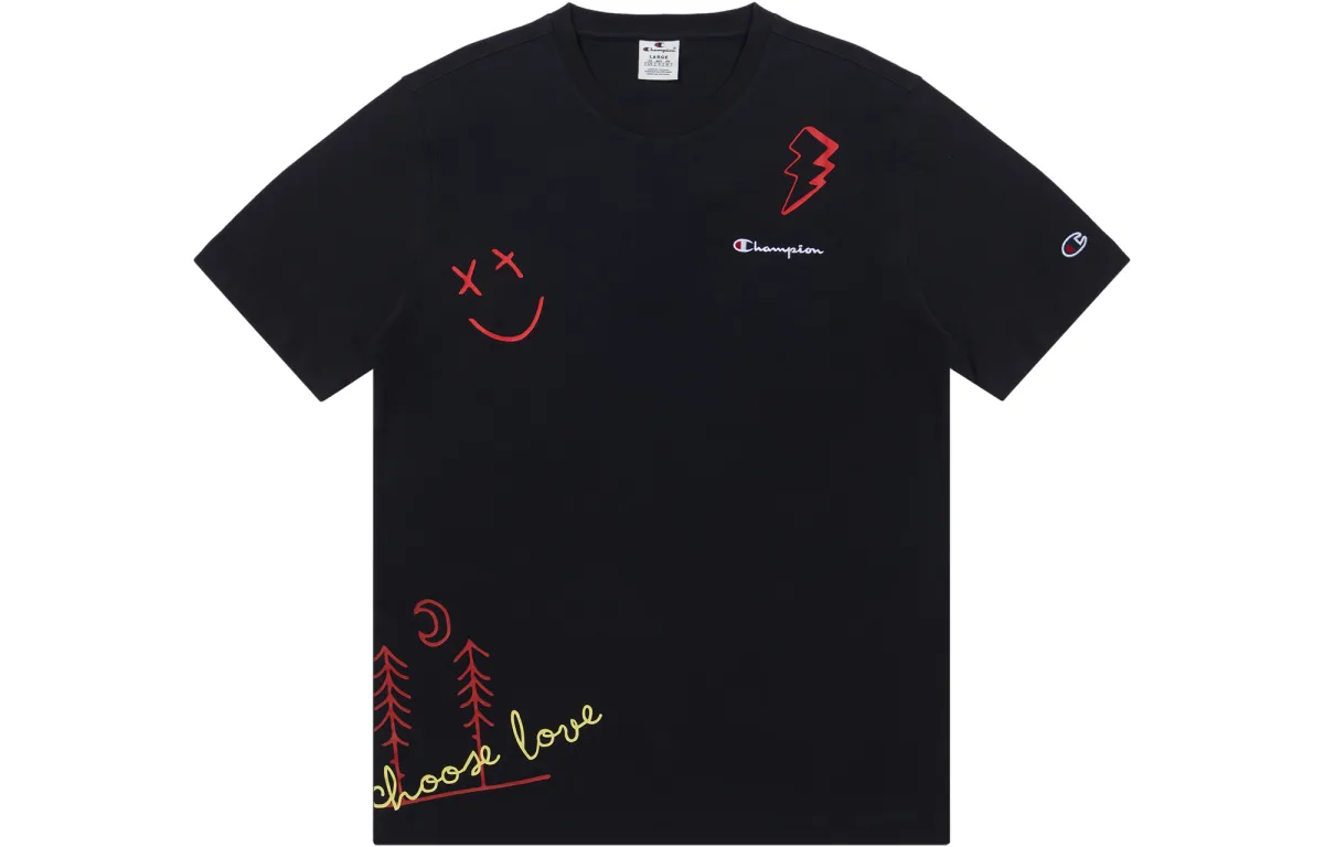 Champion T-Shirts Unisex Crew Neck Moderate Straight Fit