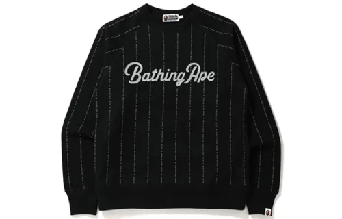 A BATHING APE T Shirts Men's Crew Neck Moderate Straight Fit