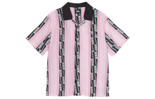 Stussy T Shirts Men's Crew Neck Moderate Straight Fit