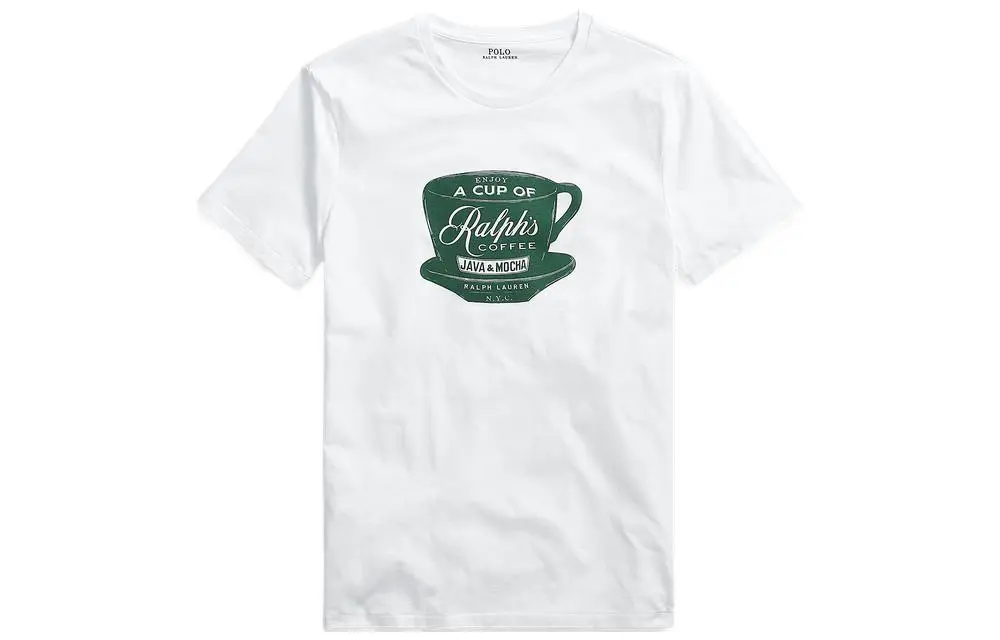 Polo Ralph Lauren T Shirt Custom Slim Fit Men's White