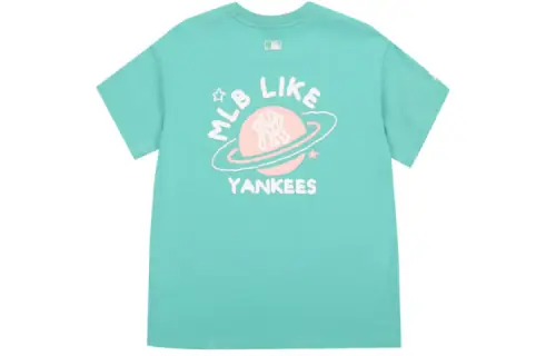 MLB Drop Shoulder Sleeve T-Shirt Unisex Green