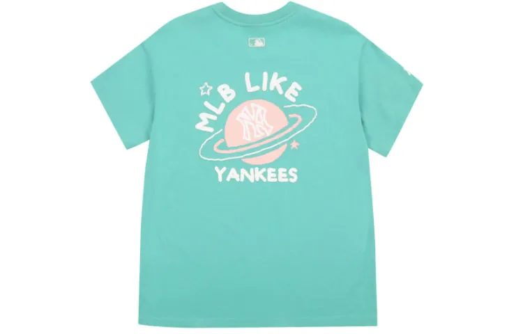 MLB Drop Shoulder Sleeve T-Shirt Unisex Green