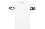 KENZO T Shirts Men's White Crew Neck Moderate Straight Fit