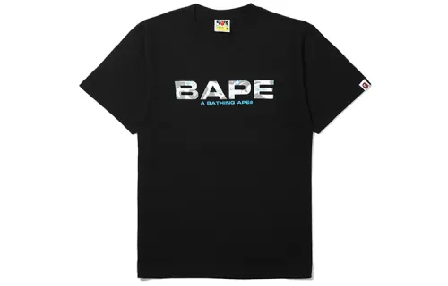 Bape Space Camo Bape Logo Tee